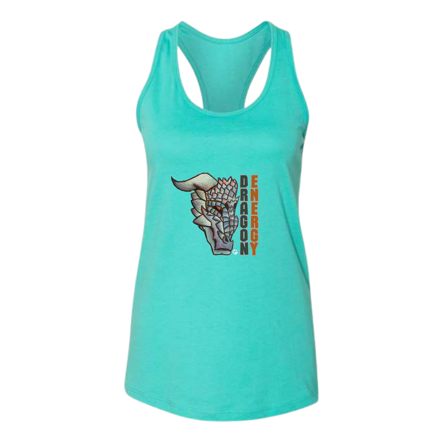 Dragon Energy - Bella+Canvas - Women's Jersey Racerback Tank