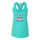 Get in Loser We're Playing Mahjong - Bella+Canvas - Women's Jersey Racerback Tank