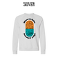 CP - Where We Listen and Don't Judge - Sponge Fleece Raglan Sweatshirt - Greens, Neutrals