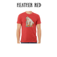 AC - Muscle Bear - Unisex Tee - Yellows, Oranges, Reds