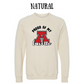 AFHS Cavettes - Sponge Fleece Raglan Sweatshirt - Neutrals