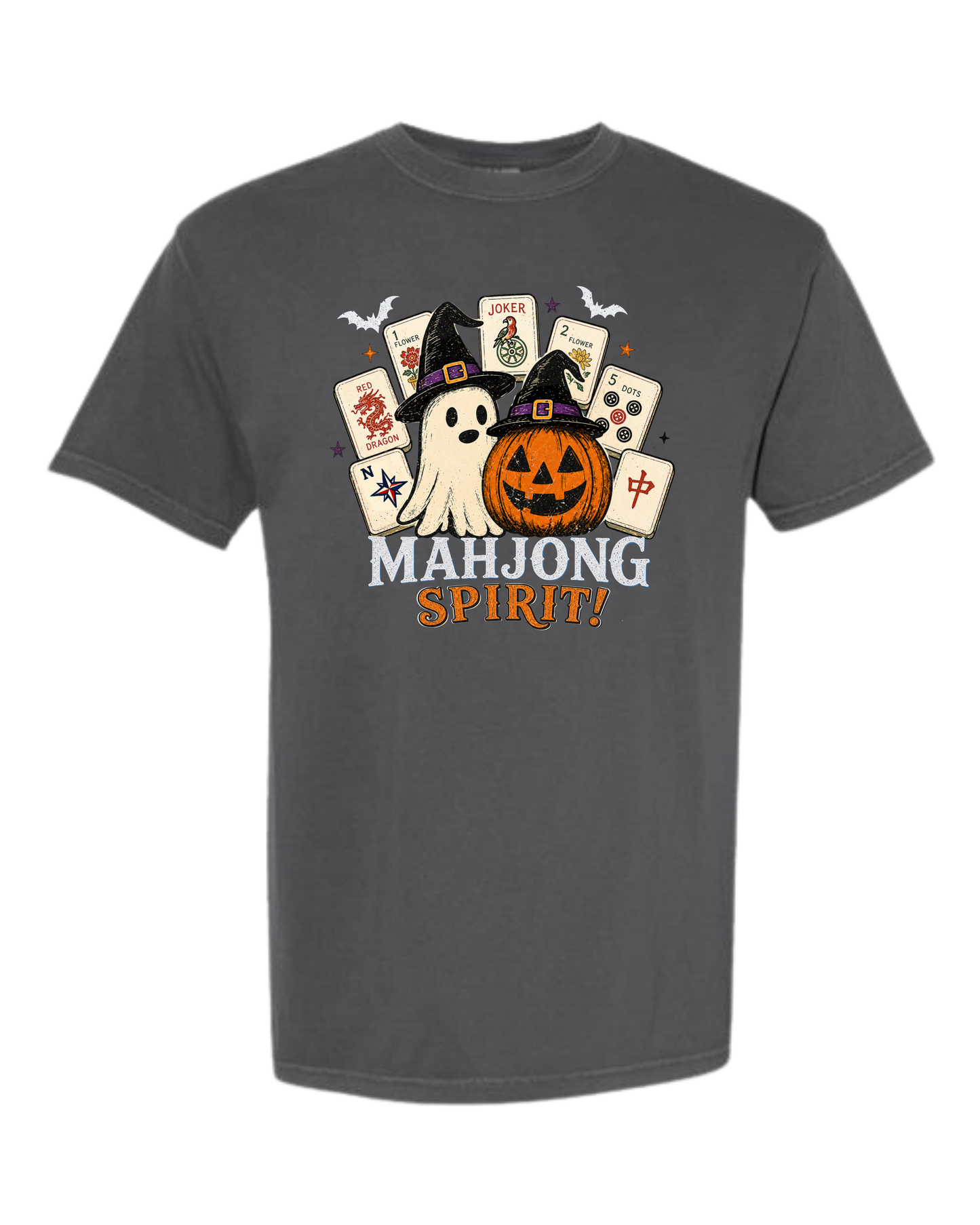 Mahjong Spirit - Comfort Colors - Heavyweight Unisex Tee - Neutral Colors