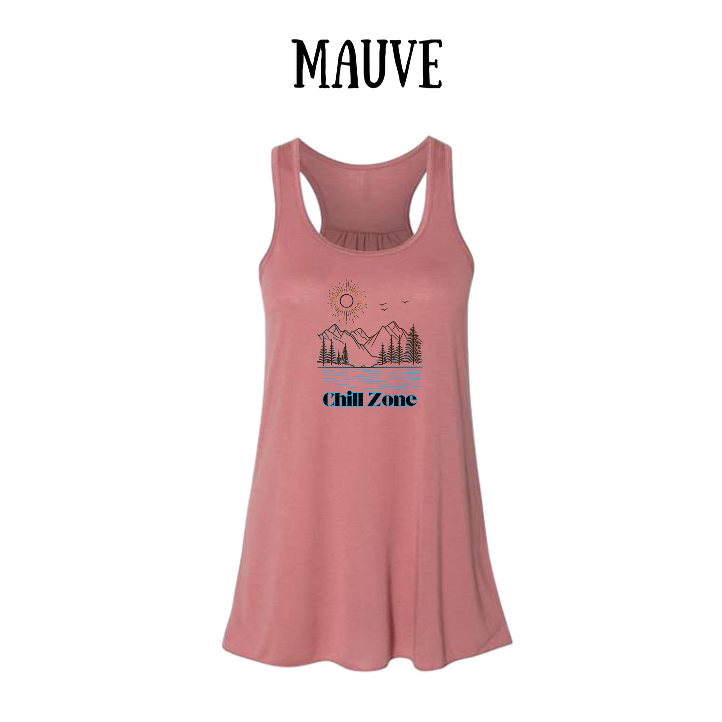 CP - Chill Zone - Women's Flowy Racerback Tank