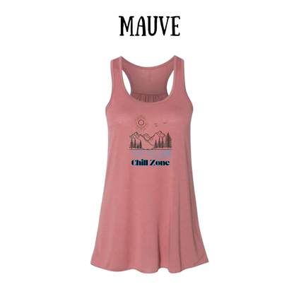 CP - Chill Zone - Women's Flowy Racerback Tank
