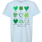 Galatians 5 - St Patrick's Day - Comfort Colors - Heavyweight Youth Tee - Neutral Colors & Blues