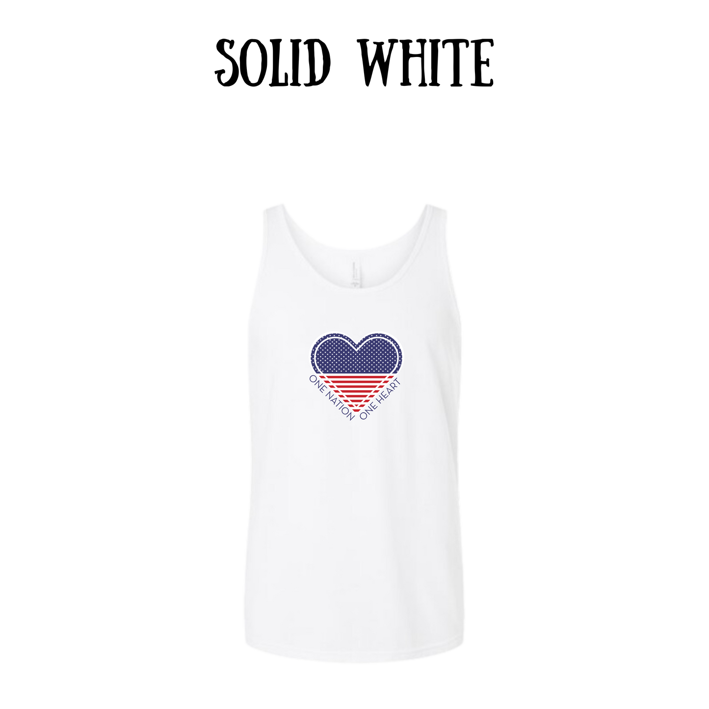 PP - One Nation One Heart - Unisex Tank