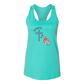 Loves Jesus & America too - Bella+Canvas - Women's Jersey Racerback Tank