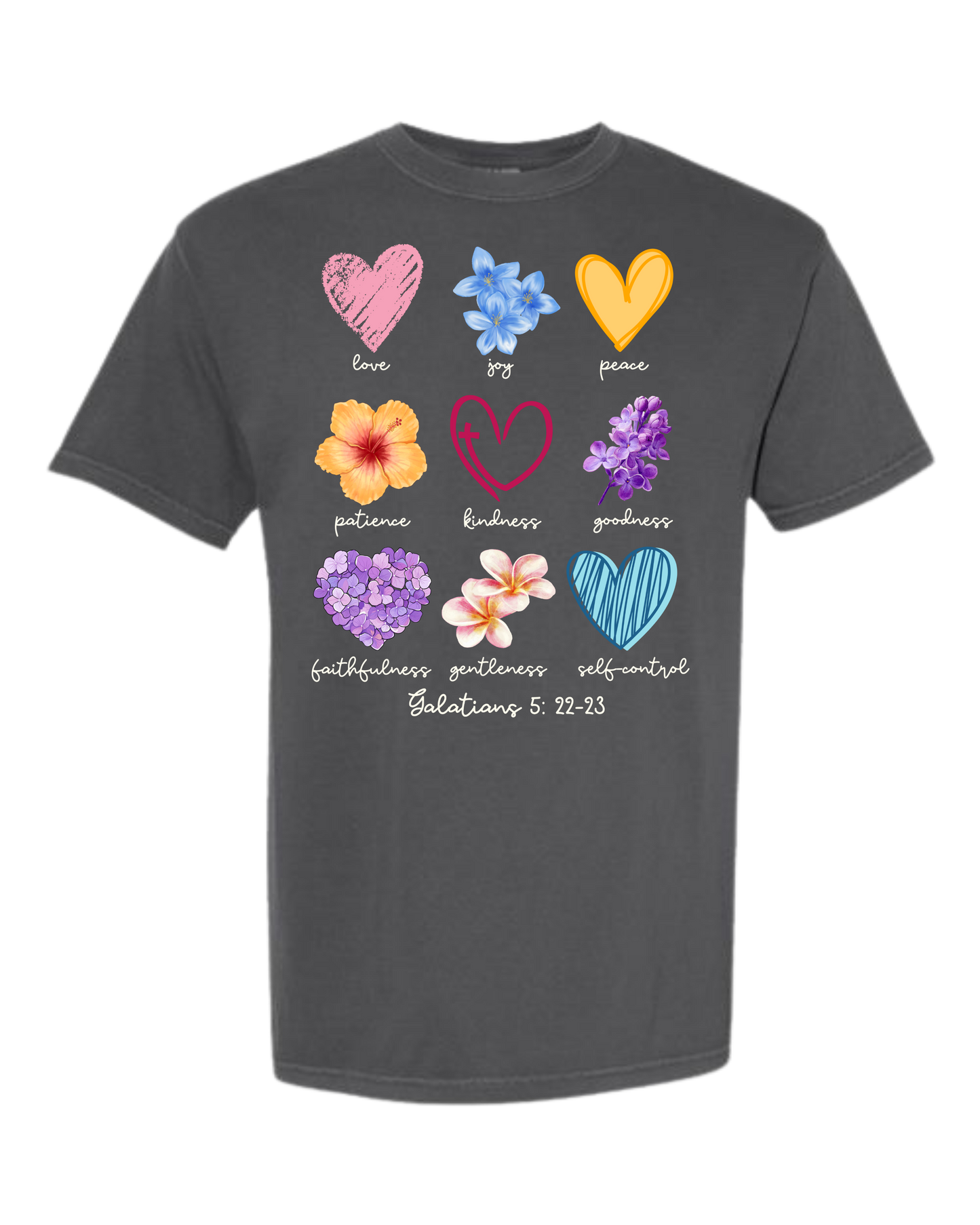 Galatians 5 - Spring - Comfort Colors - Heavyweight Unisex Tee - Neutral Colors