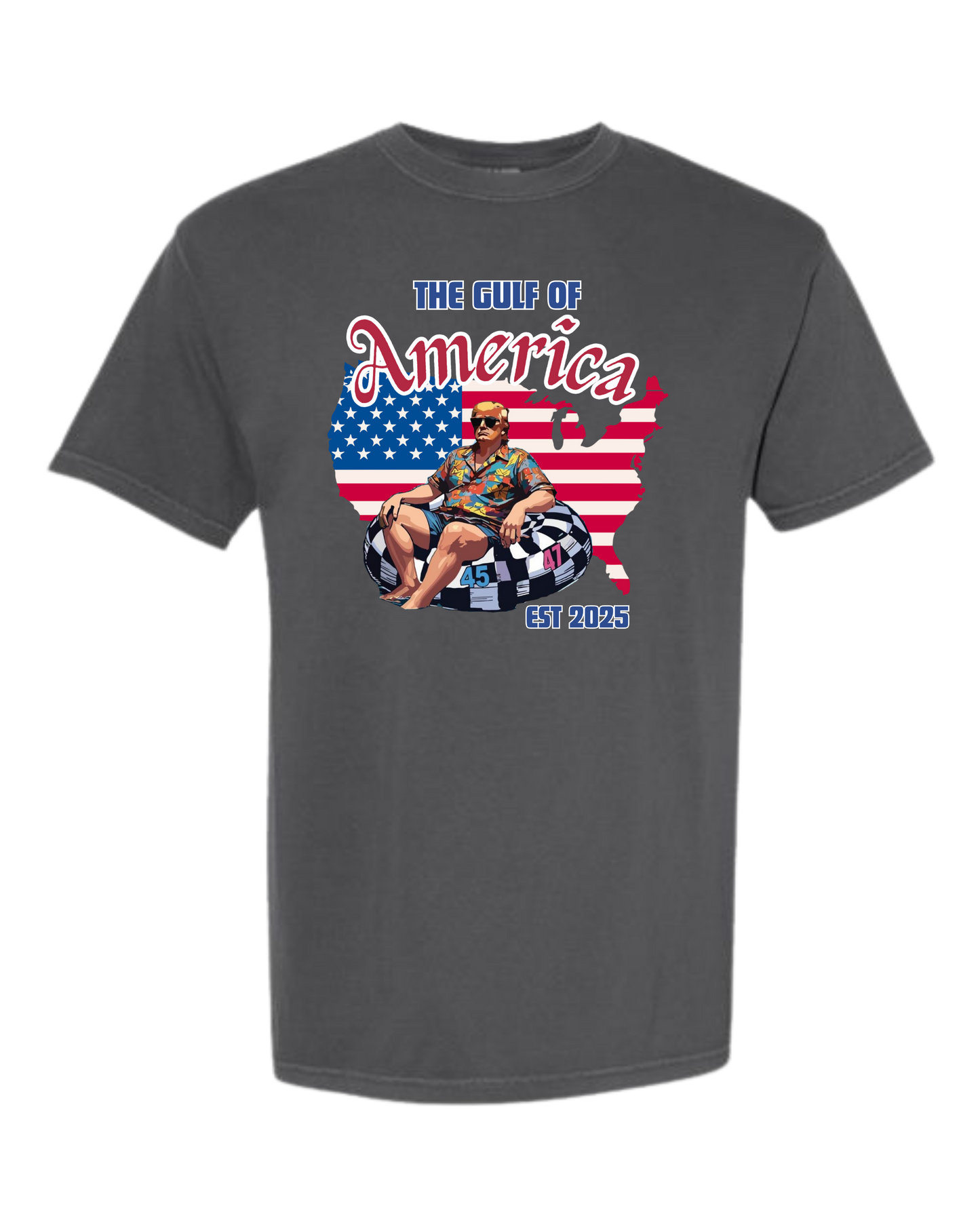 The Gulf of America - Comfort Colors - Heavyweight Unisex Tee - Neutral Colors