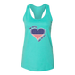 One Nation One Heart - Bella+Canvas - Women's Jersey Racerback Tank