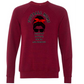 SP - Football Moms Fueled By - Sponge Fleece Raglan Sweatshirt - Assorted Colors