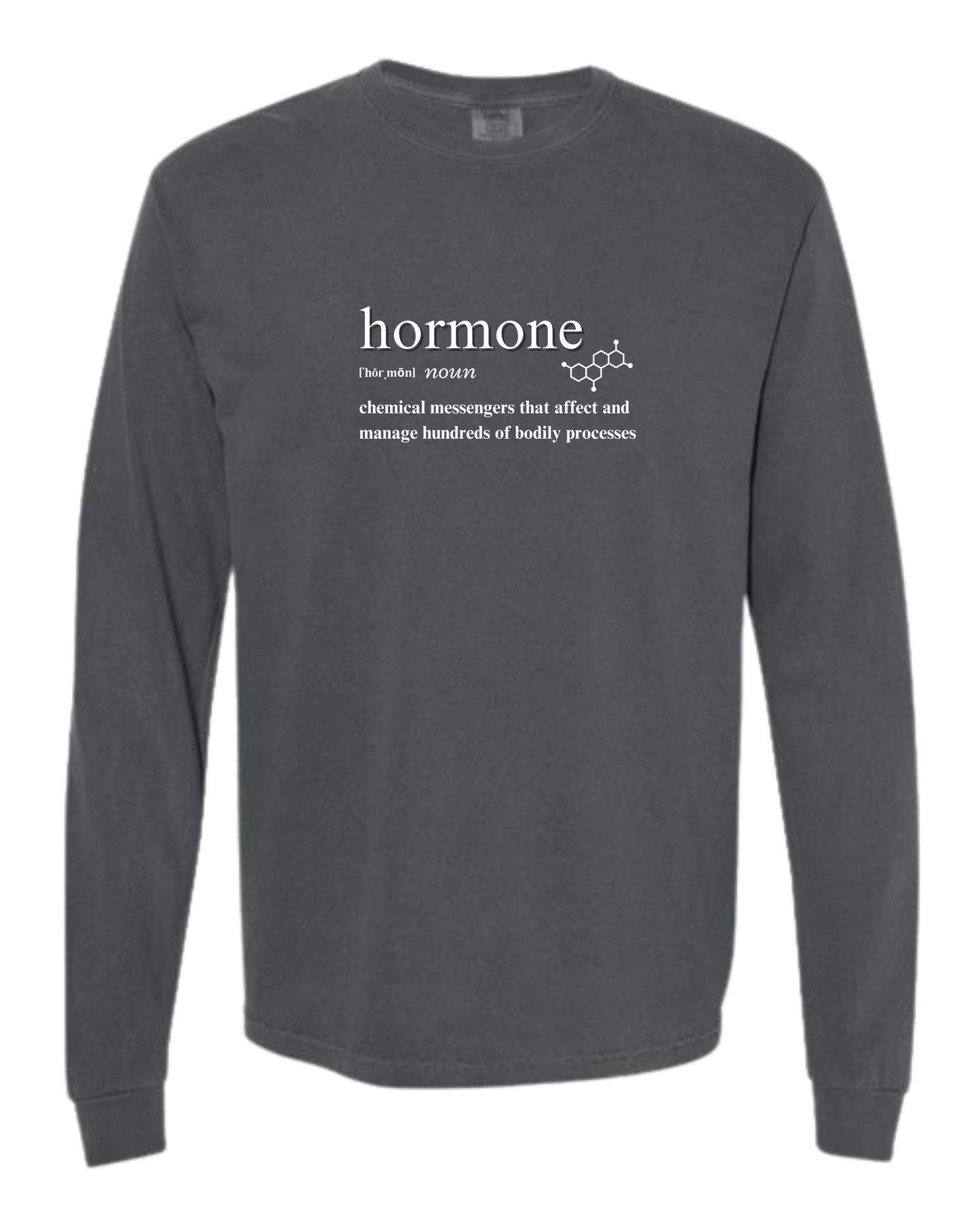 Hormone - Comfort Colors - Heavyweight Long Sleeve Tee - Neutral Colors