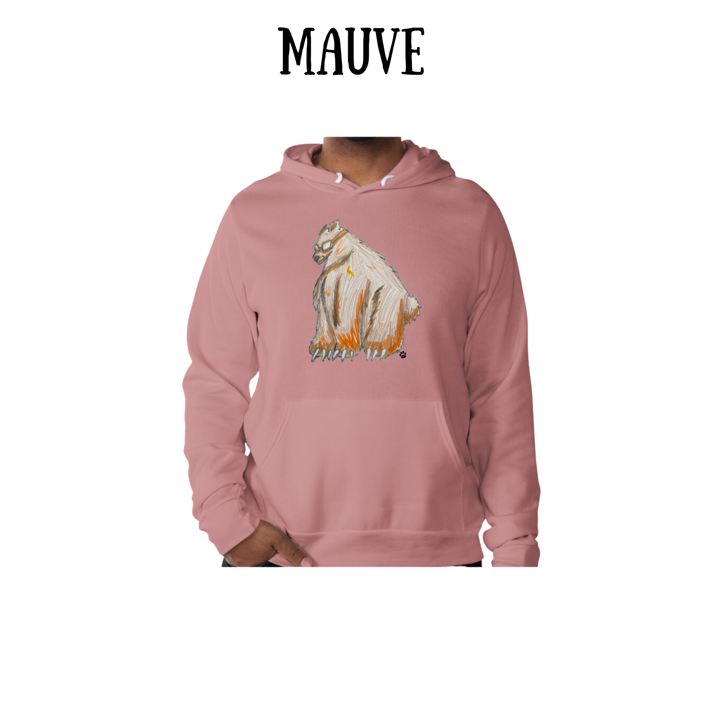 AC - Muscle Bear - Sponge Fleece Hoodie - Assorted Colors