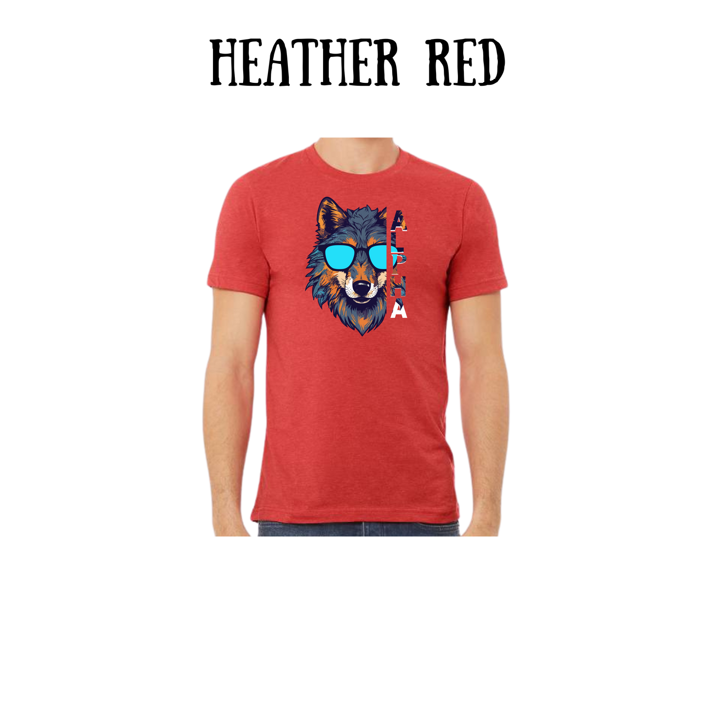 BP - Alpha - Unisex Tee - Yellows, Oranges, Reds