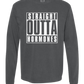 Straight Outta Hormones - Comfort Colors - Heavyweight Long Sleeve Tee - Neutral Colors