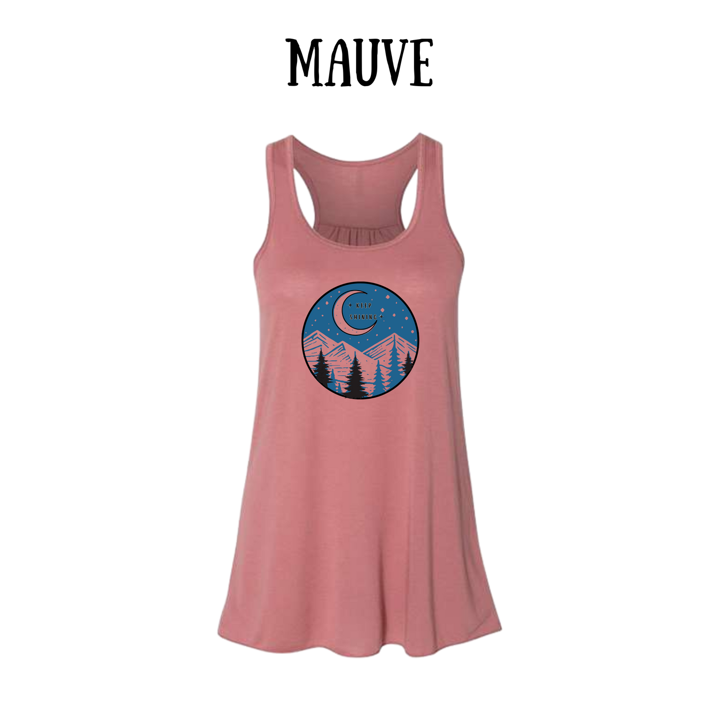 OP - Keep Shining - Women's Flowy Racerback Tank