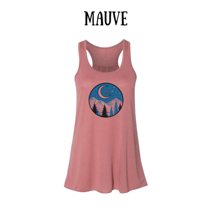 CP - Keep Shining - Women's Flowy Racerback Tank