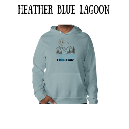 CP - Chill Zone - Sponge Fleece Hoodie - Blues, Purples