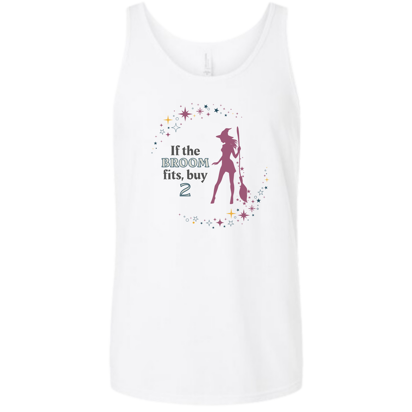 HP - If The Broom Fits - Unisex Tank