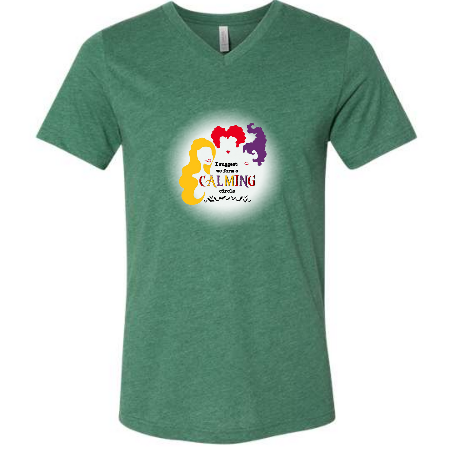 Calming Circle - Unisex V-Neck - Assorted Colors