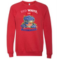 Red, White, And Blueberries - Sponge Fleece Raglan Sweatshirt - Assorted Colors