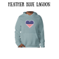 PP - One Nation One Heart - Sponge Fleece Hoodie - Blues, Purples