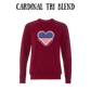 PP - One Nation One Heart - Sponge Fleece Raglan Sweatshirt - Assorted Colors