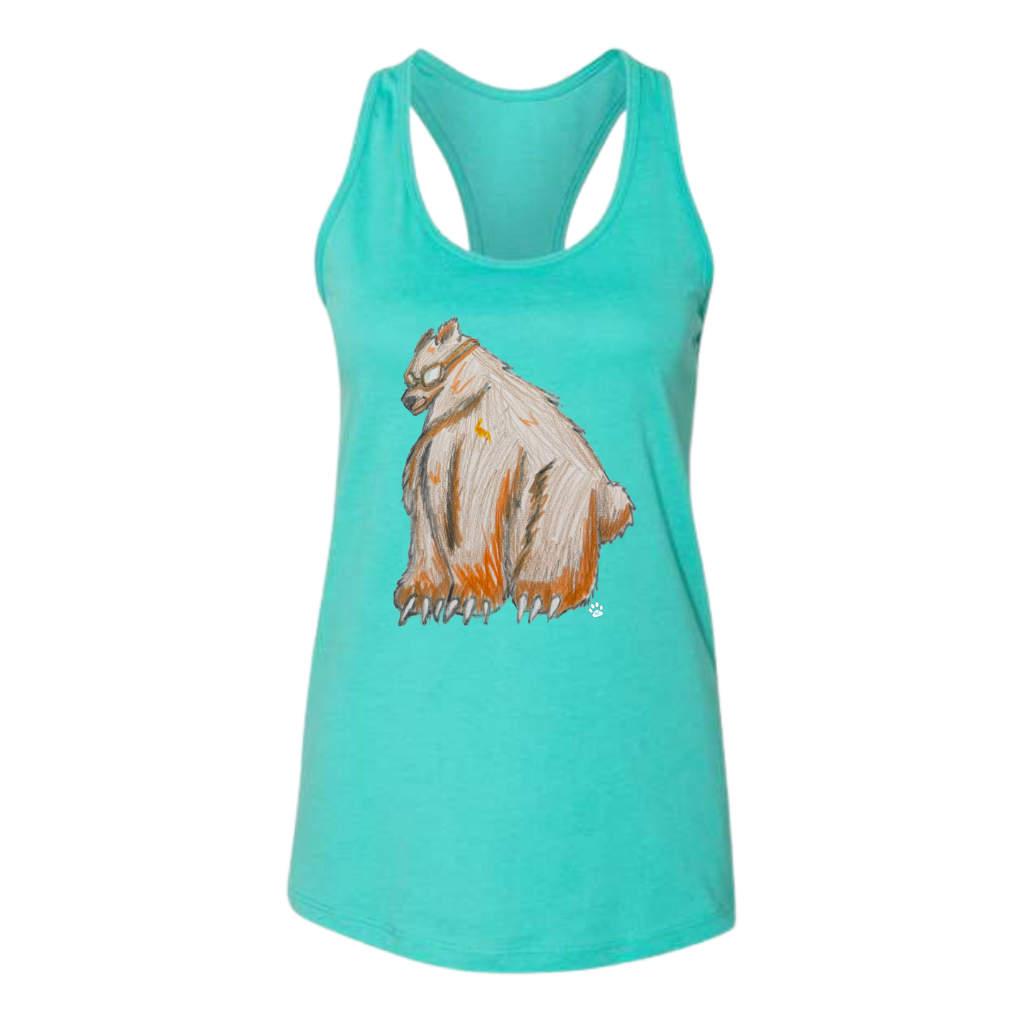 Muscle Bear - Bella+Canvas - Women's Jersey Racerback Tank