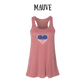 PP - One Nation One Heart - Women's Flowy Racerback Tank