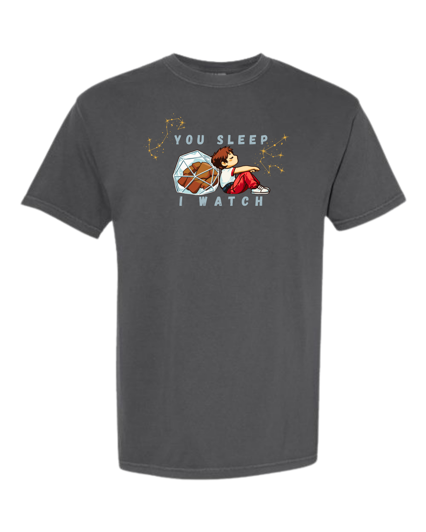 You Sleep I Watch - Comfort Colors - Heavyweight Unisex Tee - Neutrals