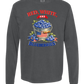 Red, White, And Blueberries - Comfort Colors - Heavyweight Long Sleeve Tee - Neutral Colors