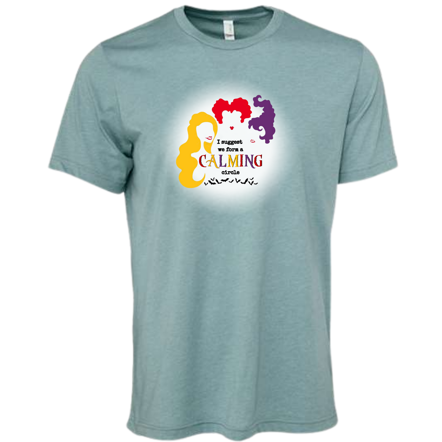 Calming Circle - Unisex Tee - Blues