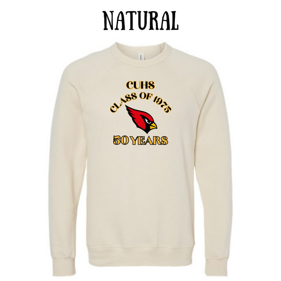 CUHS  - Sponge Fleece Raglan Sweatshirt - Neutrals
