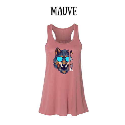 BP - Alpha - Women's Flowy Racerback Tank