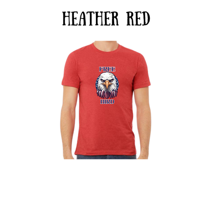 PP - Free Bird - Unisex Tee - Yellows, Oranges, Reds