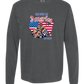The Gulf of America - Comfort Colors - Heavyweight Long Sleeve Tee - Neutral Colors