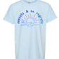 Sunsets & No Regrets - Comfort Colors - Heavyweight Youth Tee - Neutral Colors & Blues