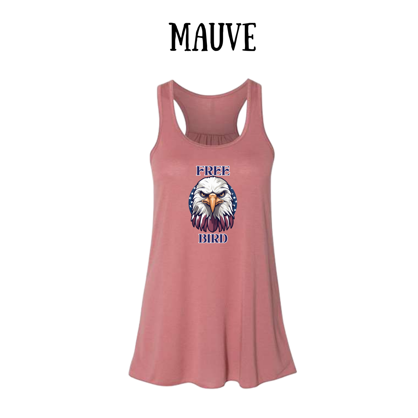 PP - Free Bird - Women's Flowy Racerback Tank