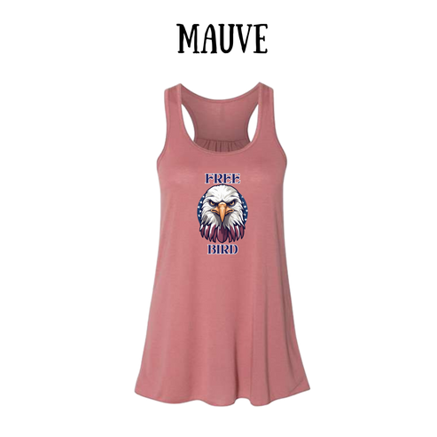 PP - Free Bird - Women's Flowy Racerback Tank