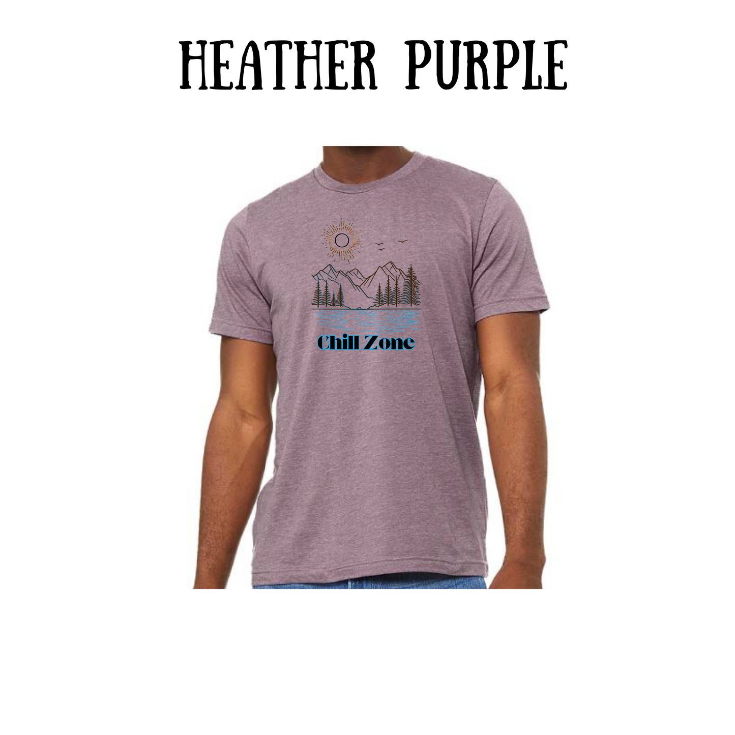 CP - Chill Zone - Unisex Tee - Pinks, Purples, Neutrals