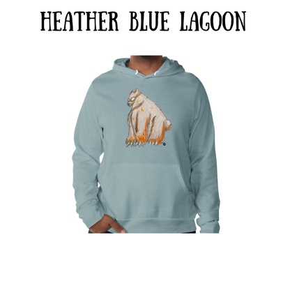AC - Muscle Bear - Sponge Fleece Hoodie - Blues, Purples