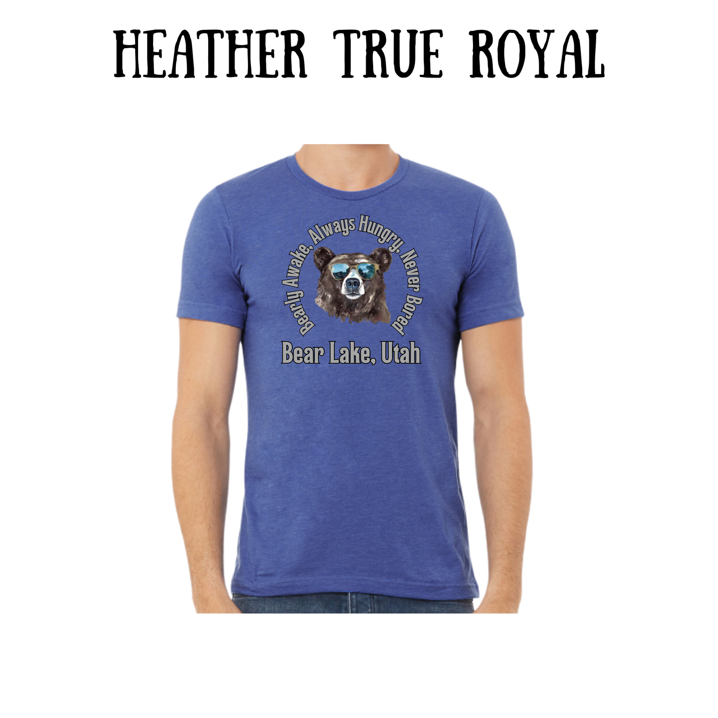 CP - Bear Lake Utah - Unisex Tee - Blues