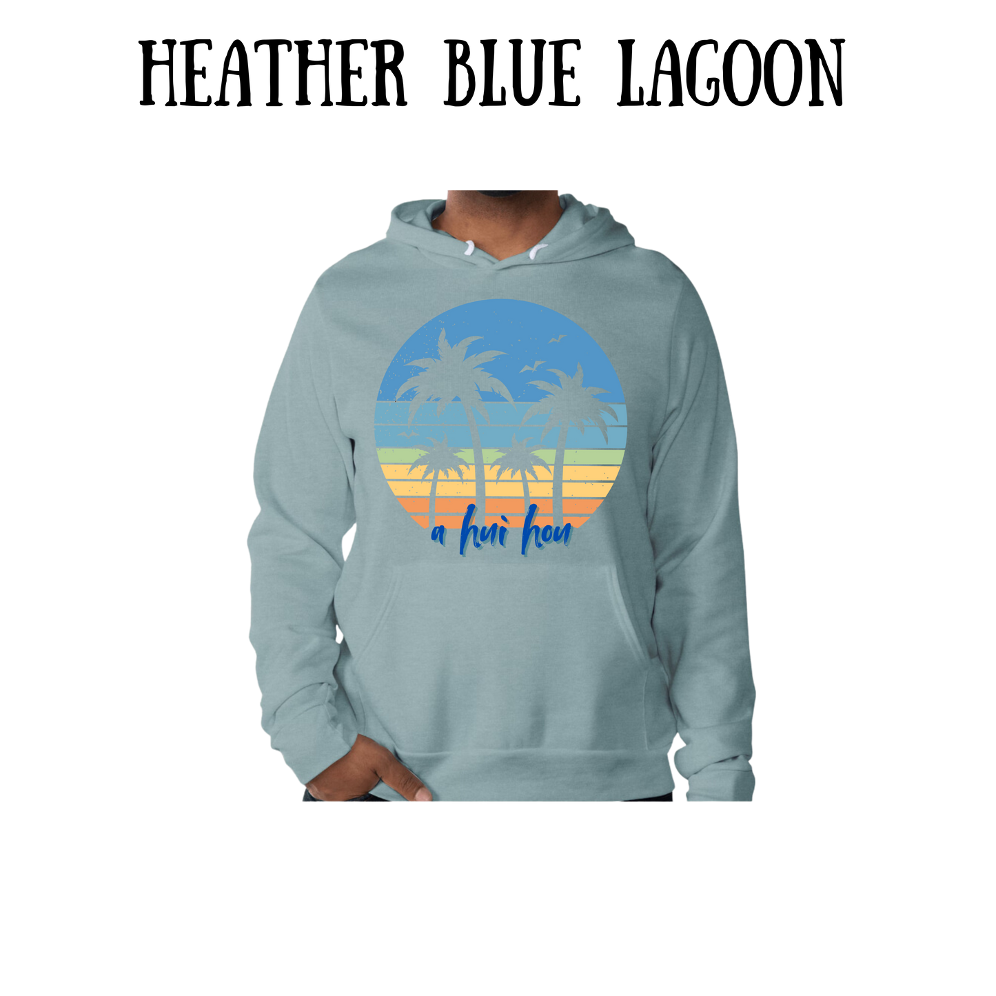 VP - A Hui Hou - Sponge Fleece Hoodie - Blues, Purples