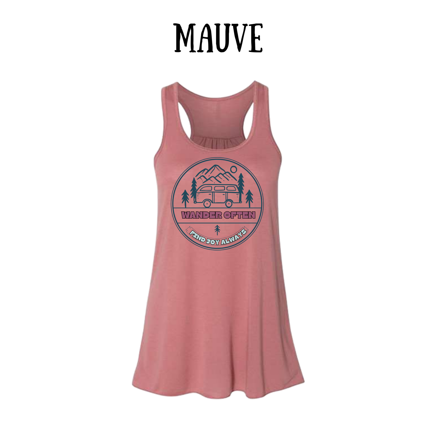 CP - Wander Often - Women's Flowy Racerback Tank