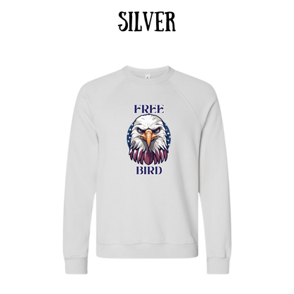 PP - Free Bird - Sponge Fleece Raglan Sweatshirt - Greens, Neutrals