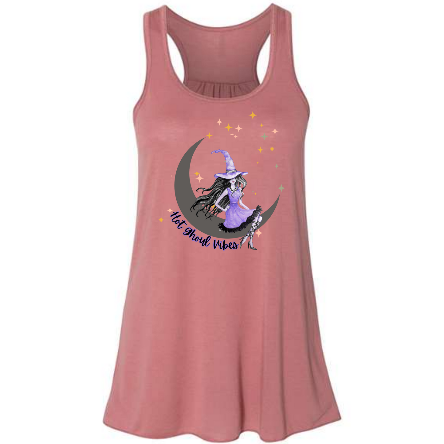 HP - Hot Ghoul Vibes - Women's Flowy Racerback Tank