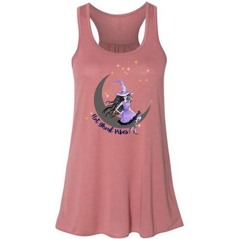 HP - Hot Ghoul Vibes - Women's Flowy Racerback Tank