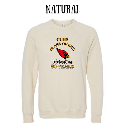 CUHS celebrating  - Sponge Fleece Raglan Sweatshirt - Neutrals
