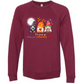 Happy Hallothanksmas Gnomes - Sponge Fleece Raglan Sweatshirt - Assorted Colors