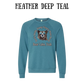 CP - Bear Lake Utah - Sponge Fleece Raglan Sweatshirt - Blues, Purples